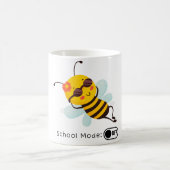 Mug "Mode école : OFF - Chillin' Bee" (Centre)