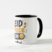 Mug Mode Eid | Drôle et Moderne Eid al Adha (Devant droit)