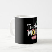 Mug Mode enseignant désactivé fin d'école d'été drôle (Devant gauche)