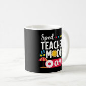 Mug Mode Enseignant Sped Désactivé Dernier Jour De L'É (Devant droit)