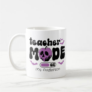 Mug Mode enseignant sur la Musique personnalisée Hallo