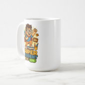 Mug MODE ÉTUDIANT SUPER : ACTIVÉ Inspirant (Devant gauche)