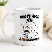 Mug Mode Fantôme Activé Mode Café Aussi Activé Drôle I