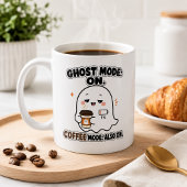 Mug Mode Fantôme Activé Mode Café Aussi Activé Drôle I