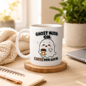 Mug Mode Fantôme Activé Mode Café Aussi Activé Drôle I