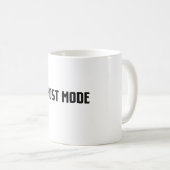Mug Mode Fantôme : Le Silence est Puissance (Devant droit)
