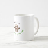 Mug Mode fentes activé - Conception amusante de devis (Devant droit)
