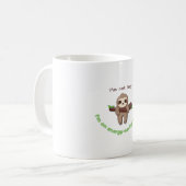 Mug Mode fentes activé - Conception amusante de devis (Devant gauche)
