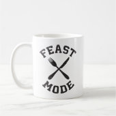 Mug Mode Fête - En Gros - Manger, Faim - Grosse nouvea (Gauche)