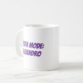Mug Mode Fiesta Cinco de Mayo personnalisé (Devant gauche)