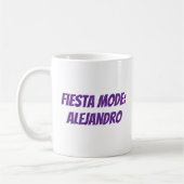 Mug Mode Fiesta Cinco de Mayo personnalisé (Gauche)