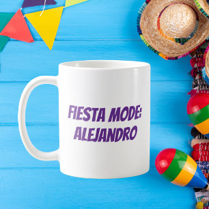 Mug Mode Fiesta Cinco de Mayo personnalisé