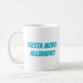 Mug Mode Fiesta Cinco de Mayo personnalisé (Gauche)