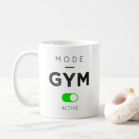Mug Mode gym active (Avec donut)