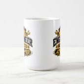 Mug Mode Ingénieur Activé | Humour d'Ingénieur (Centre)
