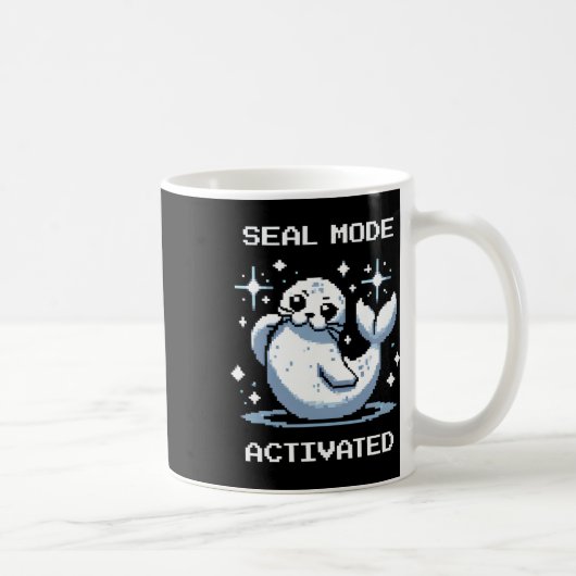 Mug Mode Jointure Activé Pixel Art Jointure Rétro Styl (Droite)