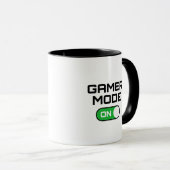 Mug Mode Joueur Activé Interrupteur à Bascule Drôle Ca (Devant droit)