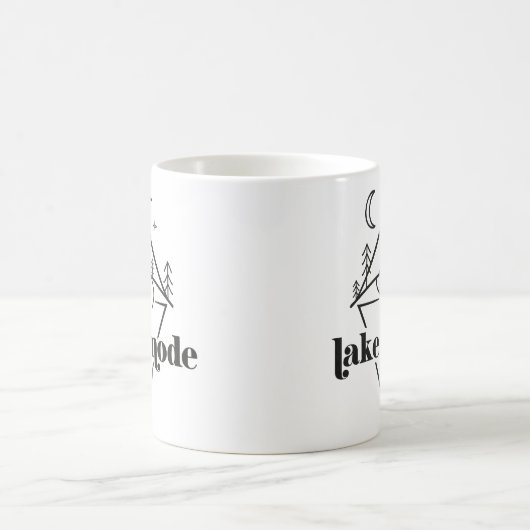 Mug Mode lac Boho moderne (Centre)