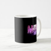 Mug Mode Le Band Kiss Singer Logo DJ Silhouette (Devant droit)