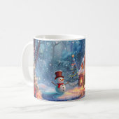 Mug Mode lunatique, Noël (Devant gauche)