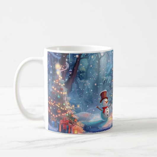 Mug Mode lunatique, Noël (Gauche)