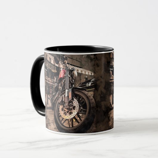 Mug Mode Macro MOTORCYCLE (Devant gauche)