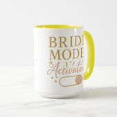 Mug Mode Mariée : Activé | Cadeaux Halloween (Devant droit)