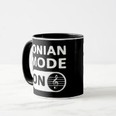 Mug Mode musique ionienne activé - Musique (Devant gauche)