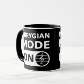 Mug Mode Musique phrygienne activé - Musique (Devant gauche)