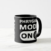 Mug Mode Musique phrygienne activé - Musique (Devant droit)