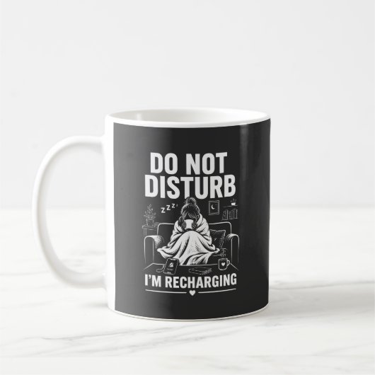 Mug Mode Ne Pas Déranger Introverti (Gauche)