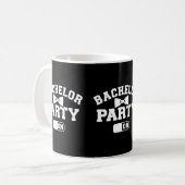 Mug Mode nuit de célibataires hommes sur la performanc (Devant gauche)