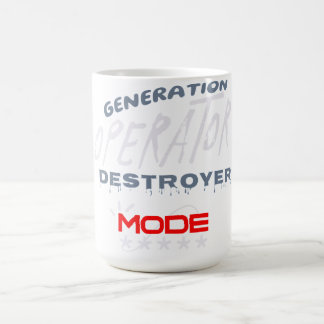 Mug Mode Opérateur de Génération Mode Destructeur