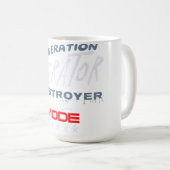 Mug Mode Opérateur de Génération Mode Destructeur (Devant droit)