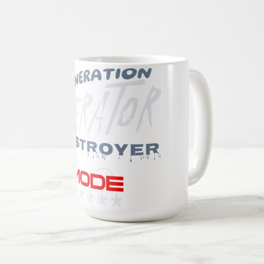 Mug Mode Opérateur de Génération Mode Destructeur (Devant droit)