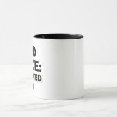 Mug Mode Papa Activé Citation Drôle de Nouveau Père (Centre)