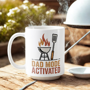Mug Mode Papa Activé   Design Humoristique sur la Pate