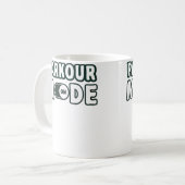 Mug Mode Parkour Activé Freerunning Parkour (Devant gauche)