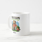 Mug Mode paternité activé - Joyeuse fête des pères (Devant gauche)