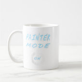 Mug Mode Peintre Femme Activé Pour Créativi Ciblé (Gauche)