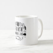 Mug Mode Plage (Devant droit)
