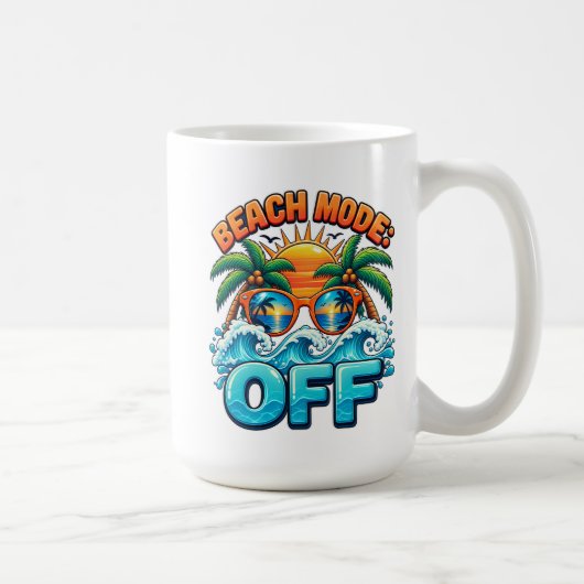 Mug Mode Plage : Désactivé — Pourchassant un Dernier C (Droite)