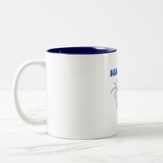 Mug Mode Plage – Tasse à Café d'Été (Gauche)