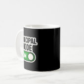 Mug Mode principal sur le bouton de commutation Nouvel (Devant gauche)