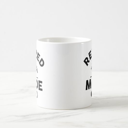 Mug Mode Retraité activé (Centre)