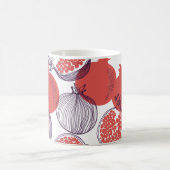 Mug Mode sans couture motif de grenade, hal (Centre)