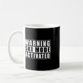 Mug Mode Ski Avertissement Activé (Gauche)