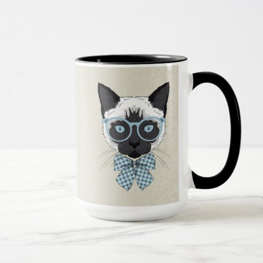 Mug Mode Smart de chat siamois (Droite)
