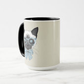 Mug Mode Smart de chat siamois (Devant gauche)