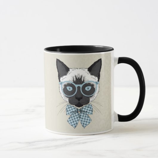 Mug Mode Smart de chat siamois (Droite)